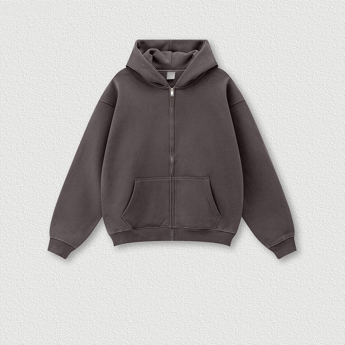 Sweat à capuche violet prune