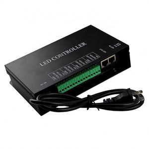 H802RA Art-Net <strong>LED</strong> Slave <strong>Controller</strong> 4096 Pixels <strong>WS2811</strong> WS2812 Strip Light Pixel <strong>LED</strong> <strong>Controller</strong> <strong>DMX512</strong> DMX Artnet <strong>Controller</strong> - Product Image 1