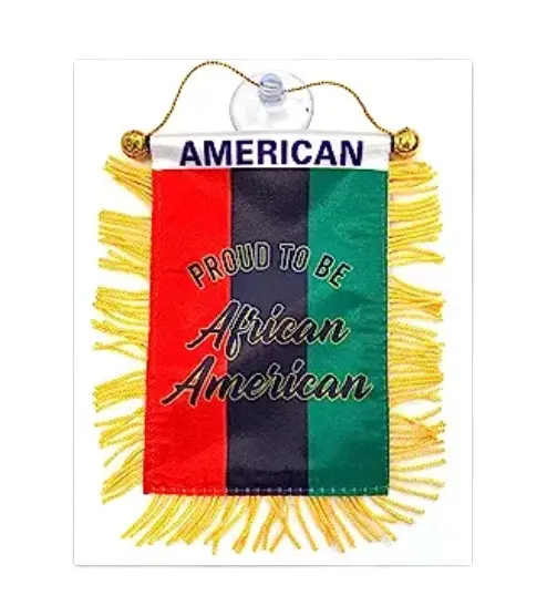African American Afro pan African Red Black Green Flags