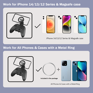 מפעל מותאם אישית <span class=keywords><strong>Xbox</strong></span> בקר טלפון הר, משחקי טלפון מחזיק מגנטי עבור <span class=keywords><strong>Xbox</strong></span> אחד & <span class=keywords><strong>Xbox</strong></span> סדרת X | S בקרי