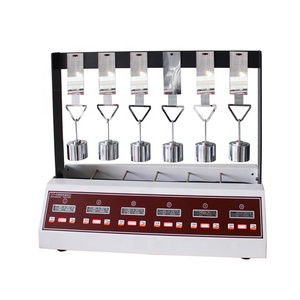 ASTM D3654 JIS Z0237 6 Bank Shear Tester Adhesive Tapes <strong>Testing</strong> Machine Device Equipment Instrument - Product Image 1