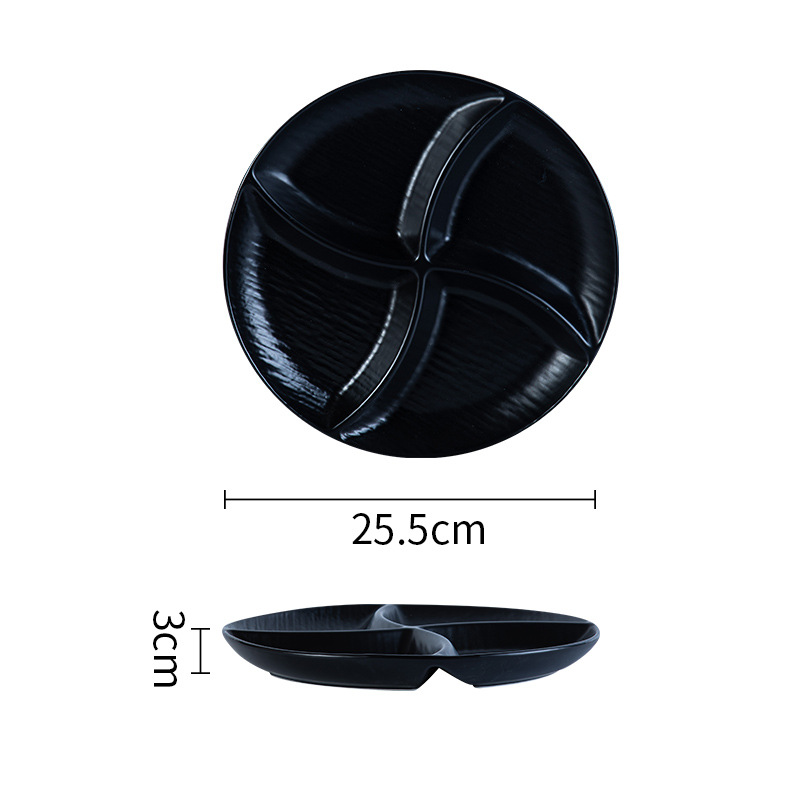 Assiette 10 pouces (Noire)