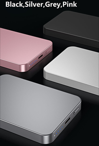 Aluminum Alloy Magnetic Power Bank PD20W Fast Charge Type-<strong>C</strong> <strong>Input</strong>/<strong>Output</strong>,15W Wireless Charger Power Bank 5000mAh for All Phones - Product Image 6