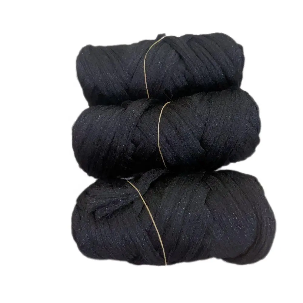 Emballage de poids personnalisé bonne qualité bon prix 70g 100% fil de cheveux en laine acrylique pour les femmes agitant le fil de cheveux tressage fil de laine