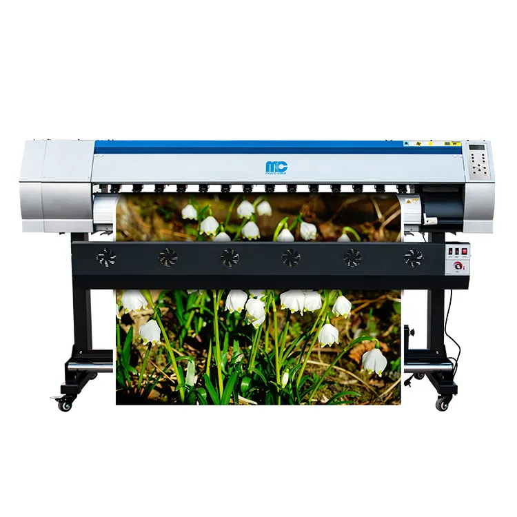 Melhor qualidade 1.6m/1.8m eco impressora solvente sav vinil adesivo de carro outdoor xp600 plotter de impressão cabeça de impressão loja de máquina