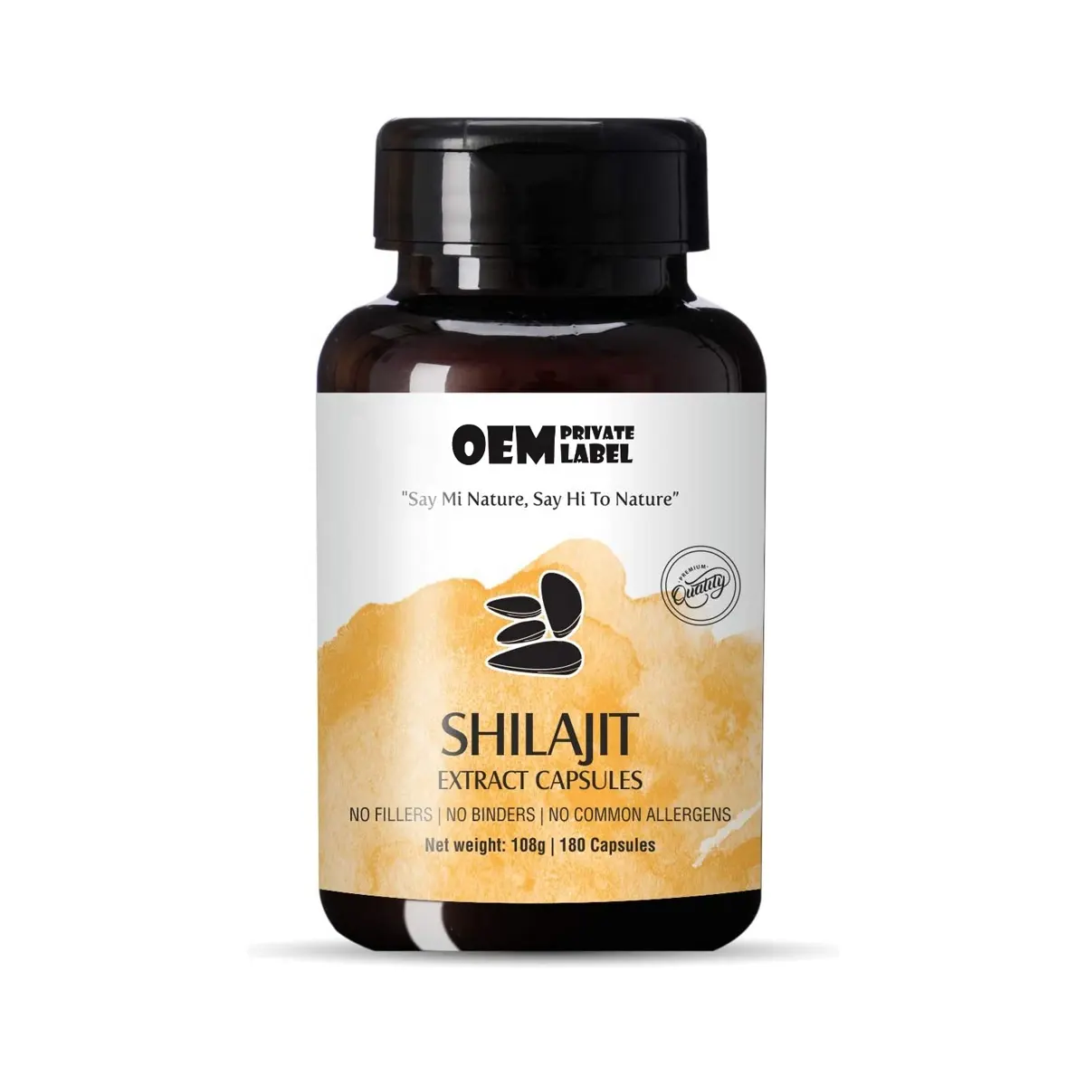 Groothandel Hoge Kwaliteit Shilajit Extract Capsules Private Label Kruidencapsules Shilajit Capsules 1000Mg Shilajit Tablet