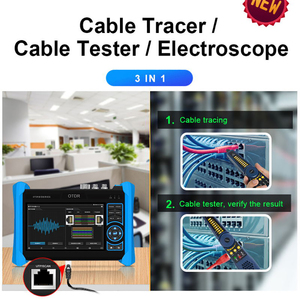 Probador de cámara Ipc6810 Ahd Cvi Tvi Mapa de eventos Localizar punto de conexión Punto de fusión para accesorios de vigilancia para entrada HDMI VGA
