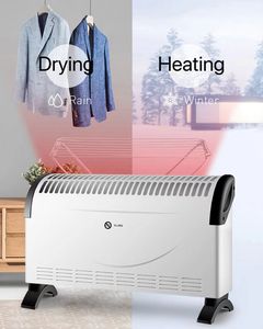 一体型キャリーハンドルプラグイン電気ヒーター対流式暖房インスタント給湯器充電式ヒーターバスルームで使用
