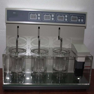 Probador de desintegración automático inteligente de tableta, BJ-3 para pruebas de tiempo de desintegración de tableta (220V)