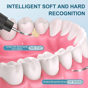 Sikat gigi listrik sonik untuk dewasa, penghilang kalkulus plak gigi Visual dengan kamera - Product Image 4
