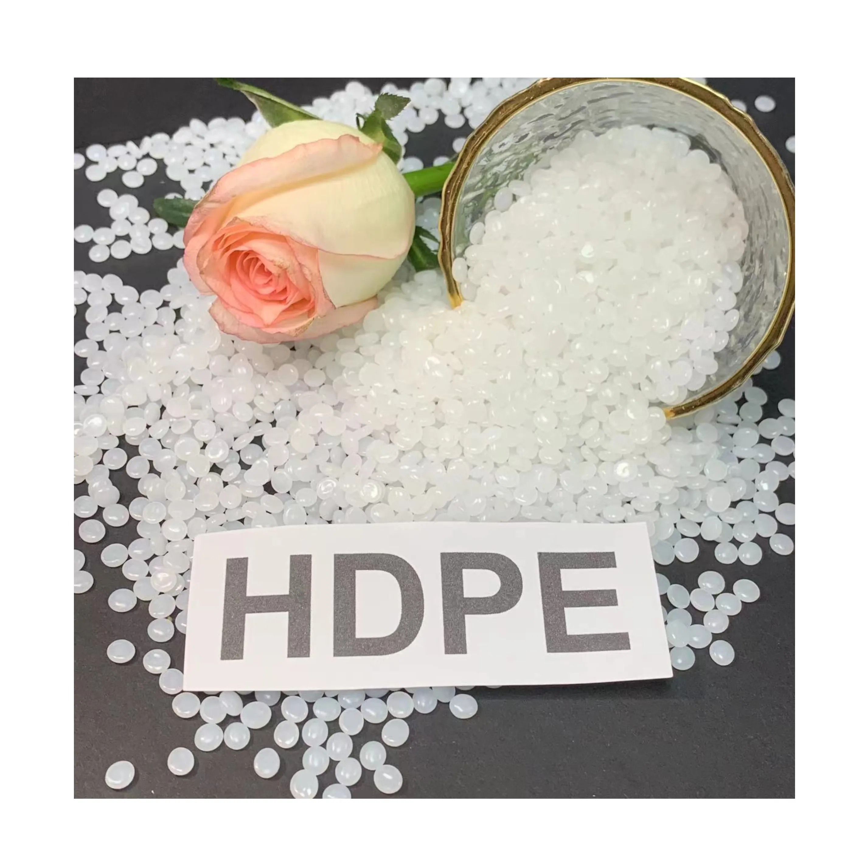 고품질 인간 HDPE 플라스틱 원료 입자/필름 등급 장벽 성능 hdpe HTA-108