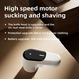 Perfectionre Điện Có Thể Sạc Lại USB/type-C Mini Xách Tay ABS Lưỡi Thép Không Gỉ Tự Động Lint <span class=keywords><strong>Remover</strong></span> Cho Quần Áo Len - Product Image 3