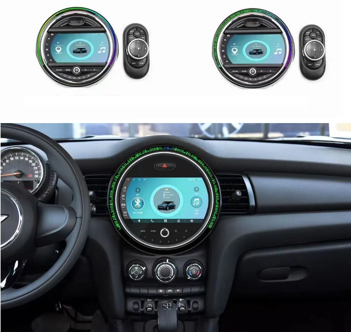 9 Inch Android 13 Systeem Auto Radio Multimedia Speler Voor Bmw Mini F55 F56 Nbt 2014-2018 Stereo Gps Radionavigatie