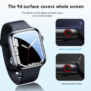 Hydrogel Screen Protector for <strong>Apple</strong> Watch <strong>6</strong> 7 8 9 40mm Soft Glass Full IWatch Screen Protector 42mm 38mm - Product Image 4