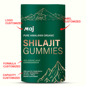 OEM hızlı kargo hazır stok toptan ashashanda Shilajit gumherbal bitkisel takviyesi - Product Image 2