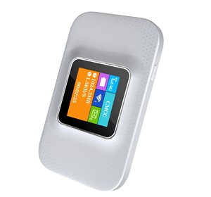MP201BA 4G เราเตอร์ WiFi ขนาดเล็ก4G ไร้สายพกพาได้ WiFi ฮอตสปอตมือถือ WiFi พร้อม LCD และ3000mA