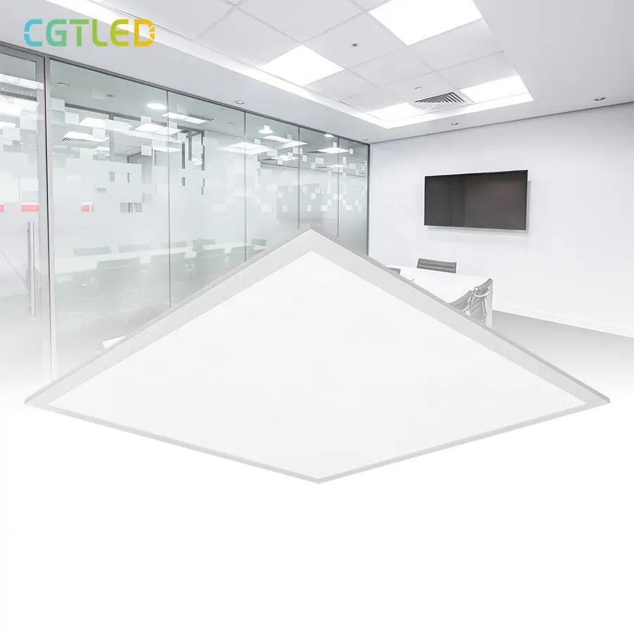 Iluminación de panel plano para interiores de oficina CCT seleccionable 60x60 30x120 60x120 Panel de luz LED