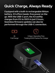GODOX-X3-C/N/S/F/O2024新しいフラッシュトリガーTTLワイヤレスフラッシュトリガーforCanon for Sony for Nikonリモートトリガー照明 - Product Image 2
