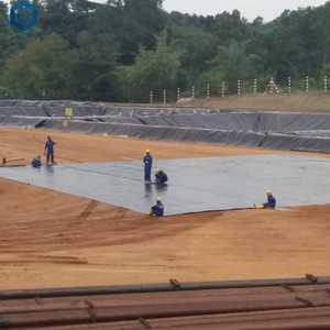 Geomembranas HDPE 30 milジオメンブレンライナー水産養殖インドネシア - Product Image 4