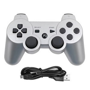 PS3 BT游戏手柄双振动无线视频游戏控制器，带USB电缆 - Product Image 5
