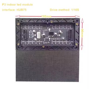 Pannello a colori per interni P3 SMD RGB modulo Display a LED 192mm X 96mm | Schermo a LED ad alta risoluzione a scansione 1/16 - Product Image 3