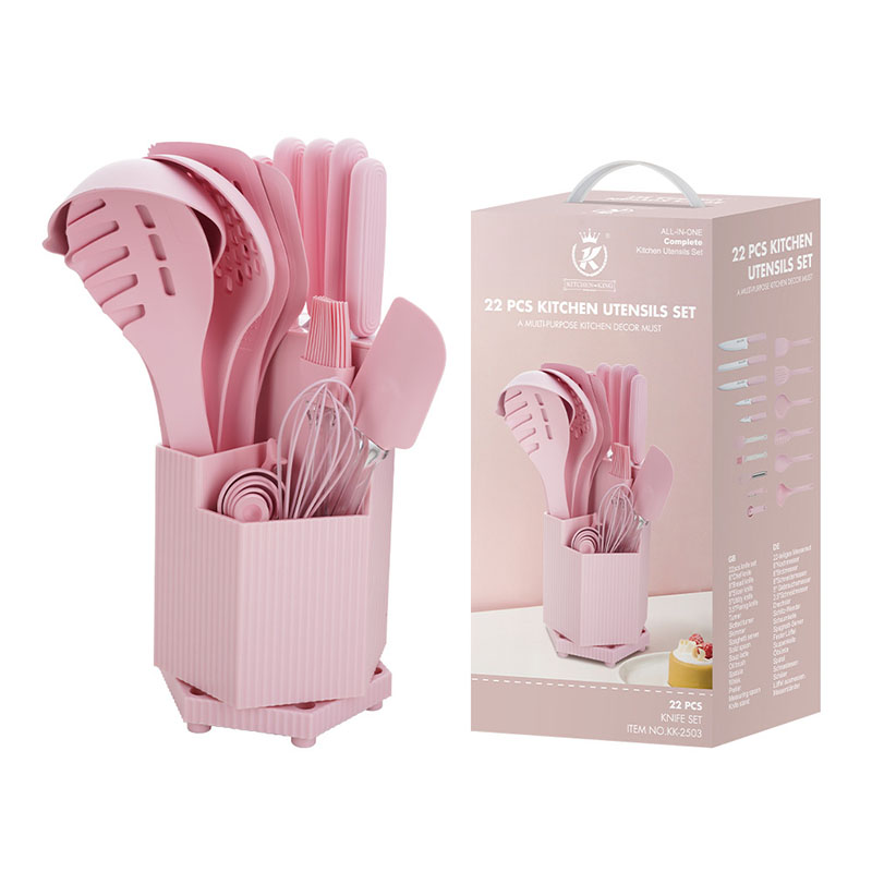 #07-22pcs ensemble-rose