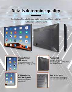 18.5 Inch Industrial Control Android Advertising Machine Non air Gap Touch Screen <strong>Monitor</strong> Embed All in One <strong>Computer</strong> - Product Image 5