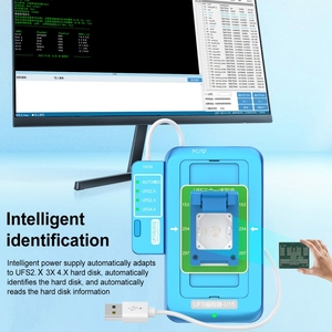 JCID UFS-Programmer-U15 box zur Anpassung UFS Nand Flash Read & Write-Erweiterungs reparatur - Product Image 6
