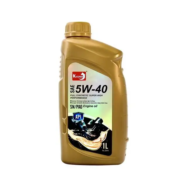 Китайское полностью синтетическое моторное масло 5w40, смазочное масло