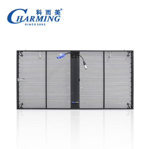 P3.91 display trasparente esterno led wall photo booth machine programma di affiliazione digital signage display a led schermo esterno - Product Image 6