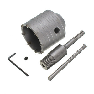Wall <strong>Core</strong> <strong>Drill</strong> Bit TCT Tungsten Carbide 45# Carbon Steel Masonry/concrete/stone Drilling,masonry Drilling Sandblasted 8*120mm