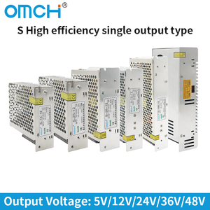OMCH S-400シリーズ15Wスイッチング電源12V 24V 36V 48V AC/DC産業用SMPS 30A出力電流110V入力電圧 - Product Image 5