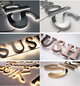 Custom Sign Business Reception <strong>Led</strong> s 3d age Backlit Customizable Store Front Metal Logo Channel Letter - Product Image 2