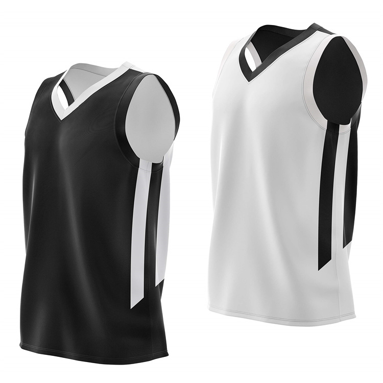 black with white