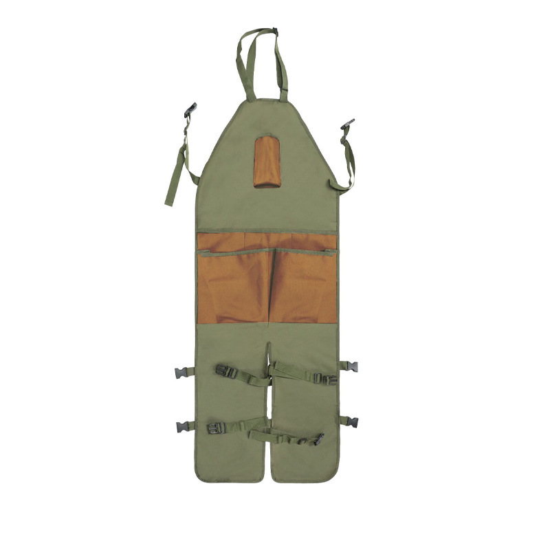 Poche vert armée-marron