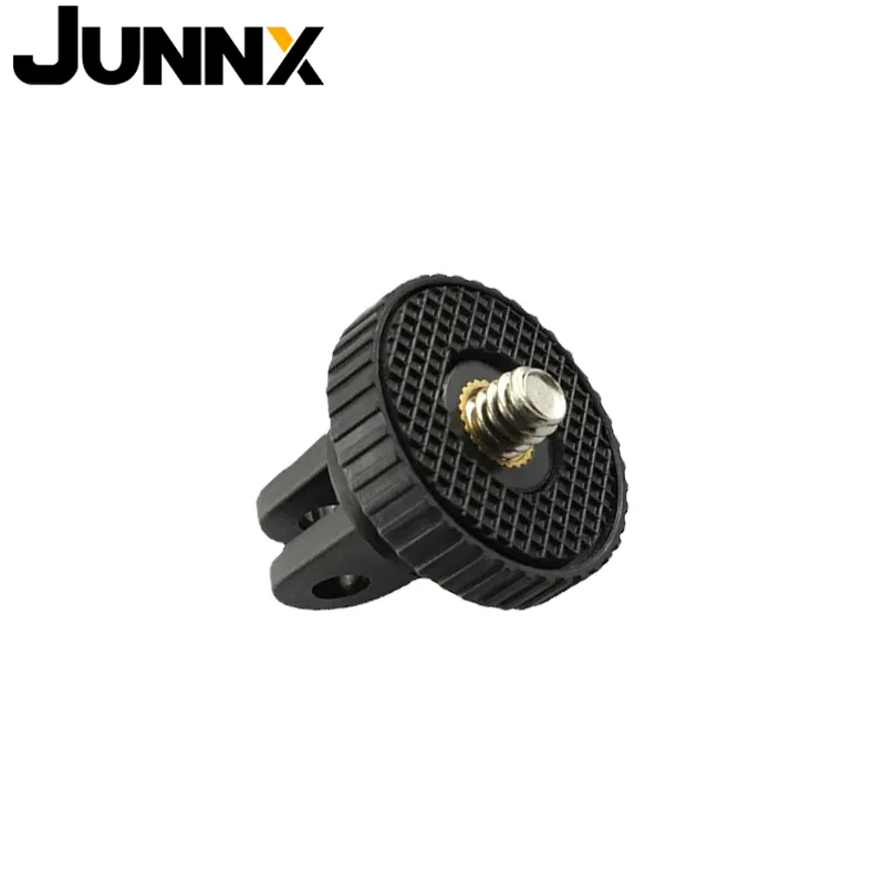 JUNNX — adaptateur de montage pour MINI trépied 1/4, pour Gopro Hero 10 9 8 7 6 5 4 3 2 SJ4000 Xiaomi Yi, appareil photo de sport