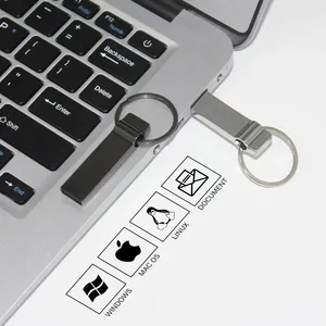 Impermeable Almacenamiento DE DATOS Metal USB 2,0/3,0 Unidad de memoria flash 16GB 64GB 128GB U Disco - Product Image 6