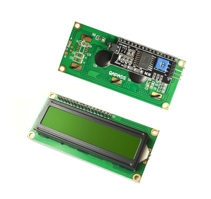 LCD1602 + I2C LCD 1602 modulo 16x2 schermo blu PCF8574 IIC/I2C LCD1602 piastra adattatore - Product Image 2