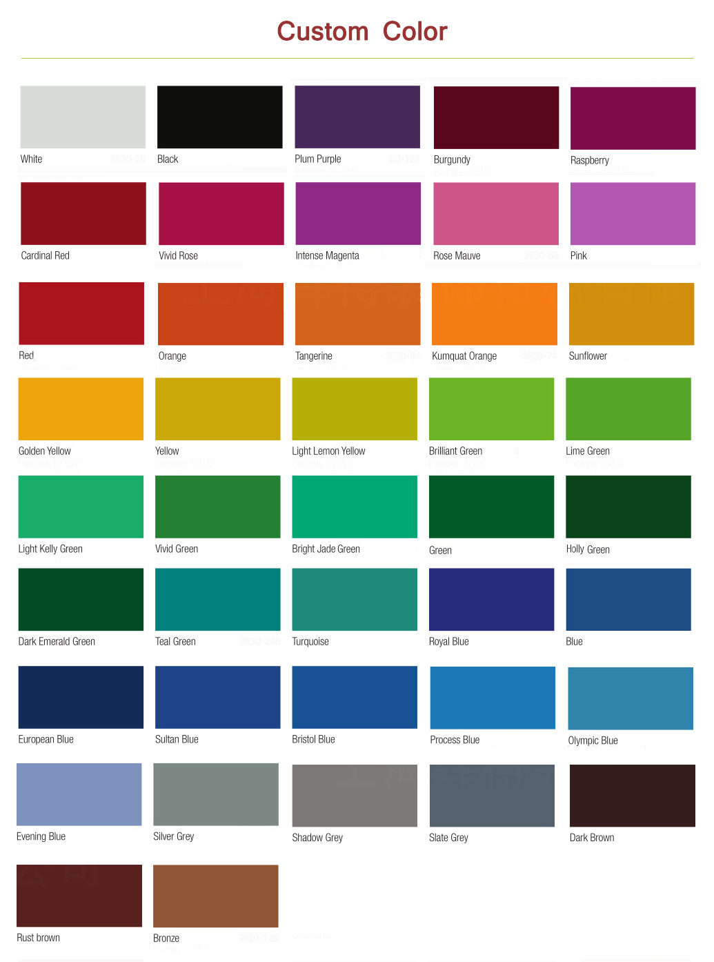 Colores mezclados