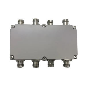 RF高アイソレーション4インチ4アウトハイブリッドコンバイナー4.3-10メスタイプIBS、BTS、DAS 4インチ4アウトハイブリッドコンバイナー付き698-3800MHz - Product Image 1