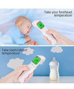 Forehead <strong>Thermometer</strong> Baby and Adults <strong>Thermometer</strong> <strong>with</strong> Fever Alarm LCD Display and <strong>Memory</strong> <strong>Function</strong> Ideal for Whole Family - Product Image 5