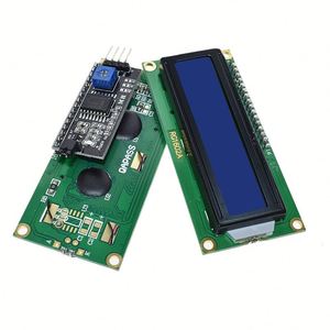 WAVGAT LCD1602 1602 <strong>LCD</strong> Module Blue Screen 16x2 Character <strong>LCD</strong> <strong>Display</strong> PCF8574T PCF8574 IIC <strong>I2C</strong> <strong>Interface</strong> 5V - Product Image 2