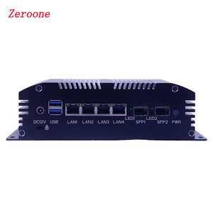 Intel 6th 3865u işlemci gömülü pfsense güvenlik duvarı mini pc 4lan 2sfp optifical fiber veri sunucusu için - Product Image 2