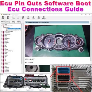 Ecu Connections <strong>Guide</strong> Ecu Pin Outs 3in1 Software Boot Ecu PinOuts Connection to Control Unit for Working with the Bench <strong>and</strong> Boot - Product Image 2