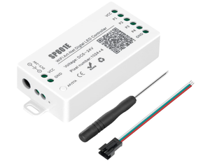 Светодиодный Wi-Fi контроллер WS2812B WS2811, управление через приложение для iOS и Android, светодиодный драйвер SP801E для цифрового модуля освещения, 5 В-24 В постоянного тока - Product Image 1