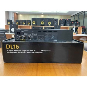 DL16 Digital Mixer Stage Box 16 entradas, 8 salidas con 16 preamplificadores de micrófono, interfaces ULTRANET y ADAT