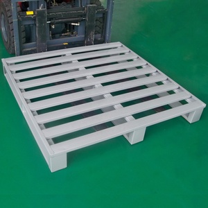 High Load Capacity Full-size Customized Galvanized Powder Coating Stacking Storage Steel Metal <strong>Pallet</strong> <strong>Pallets</strong> - Product Image 6