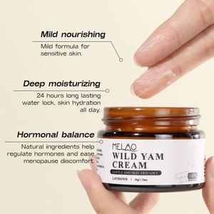 Çin fabrika kadınlar için doğal denge biyoözdeş, hormonu dengeleme menopoz ve adet desteği vahşi Yam krem Syncd - Product Image 3