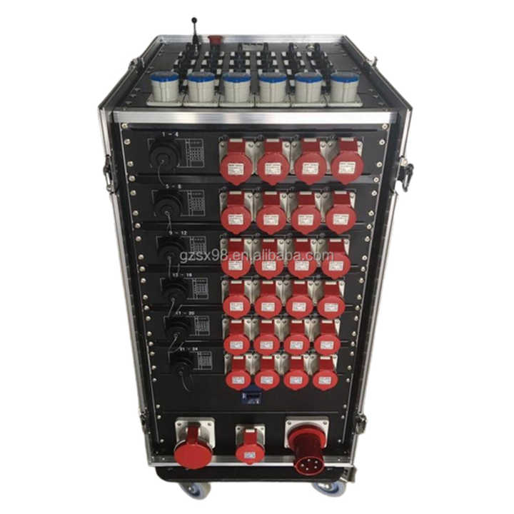 24-way Electrical Hoist Chain Motor Controller with 19in Socapex