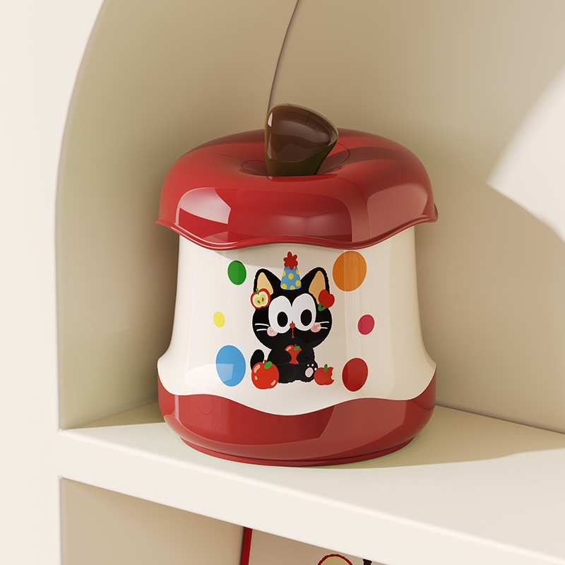 Red and white sitting cat style